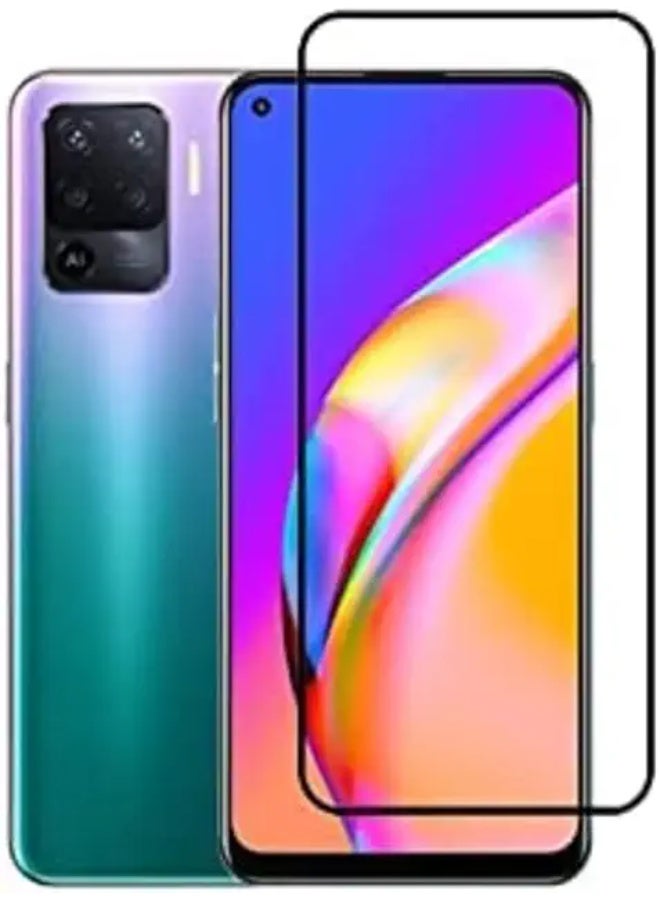 Screen Protector Fo r Oppo A74 , 5D Tempered Glass Protector 9H Hardness, Bubble Free, HD Clear Oppo A74 Screen Protector